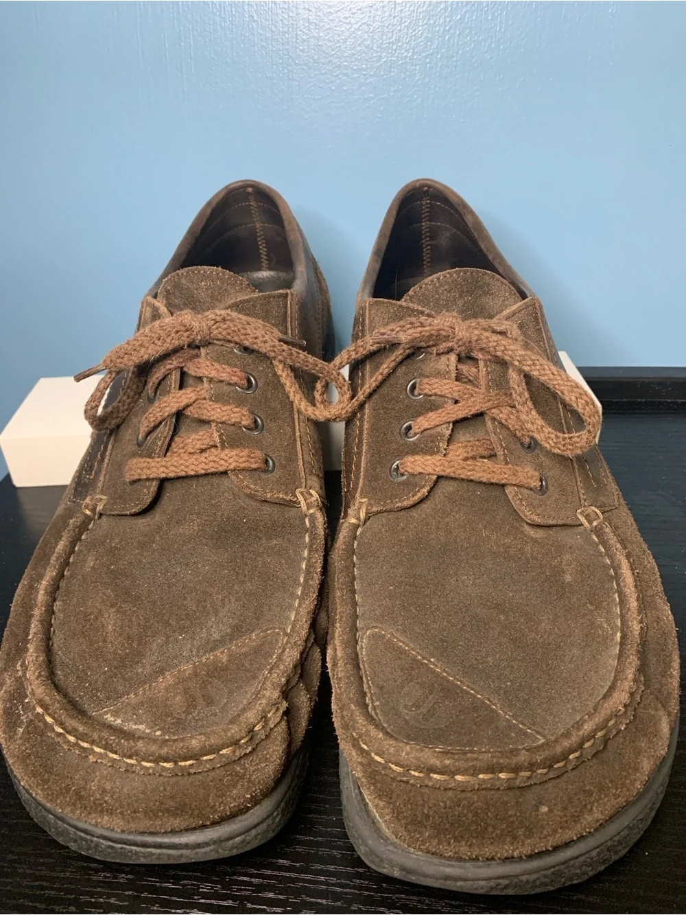 Men’s Brown Suede Viral comfort Lace-Ups from Denmark